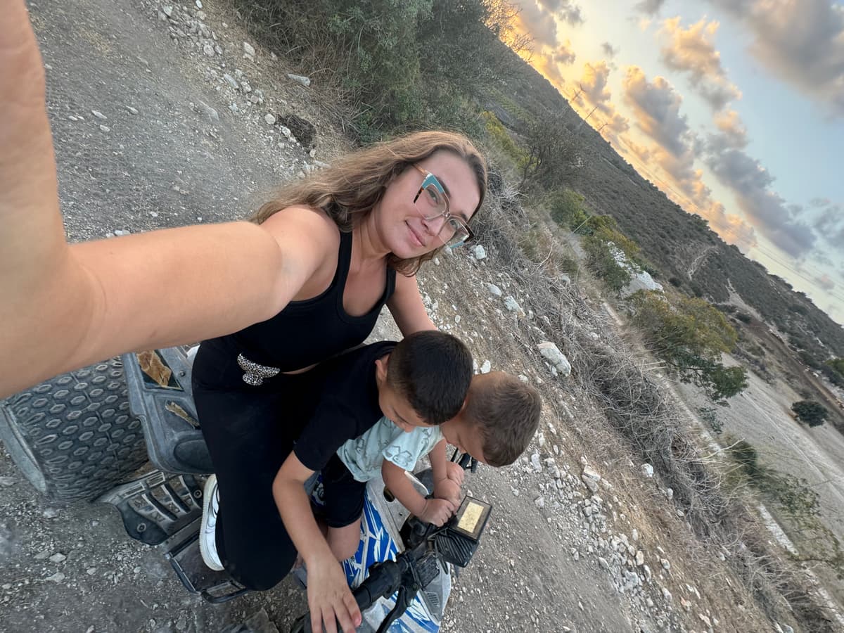 מילאנה והילדים בהרפתקת שטח
