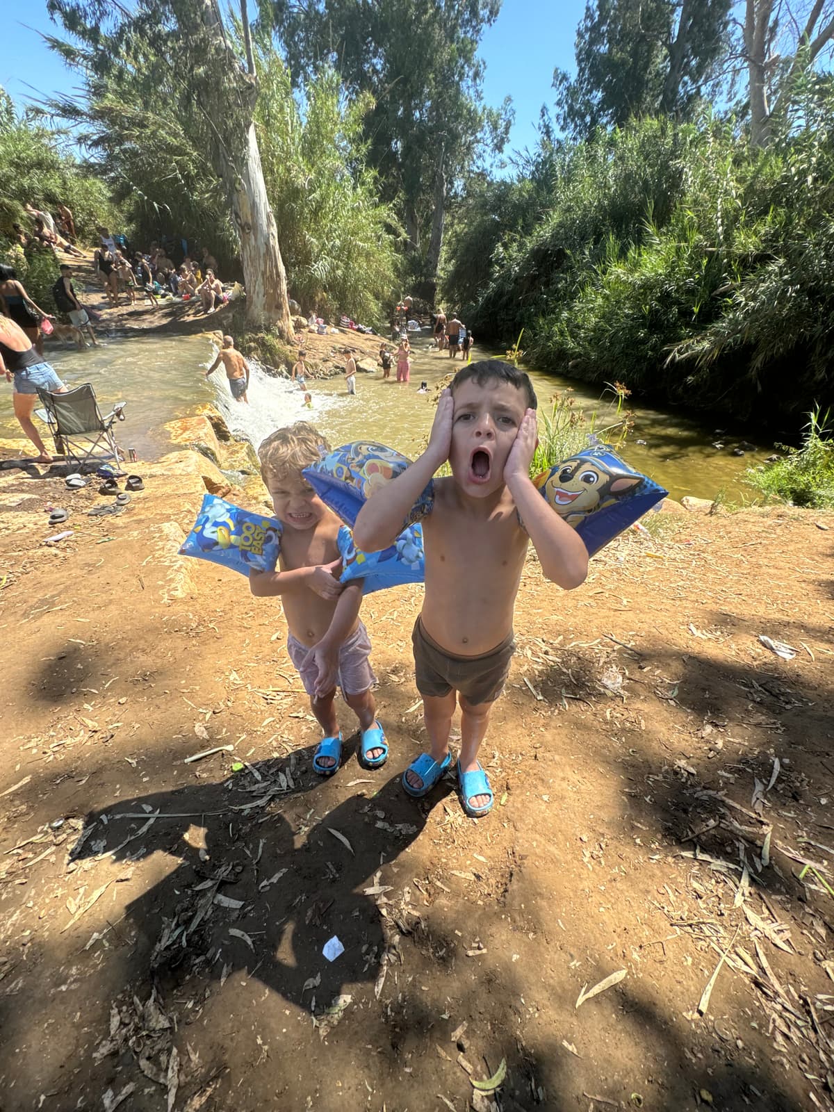 המפל הנסתר פתח תקווה - צילום מהמקום